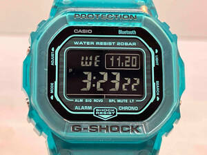 ジャンク 【1円スタート】CASIO カシオ G-SHOCK DW-B5600 Bluetooth 腕時計(ゆ20-04-15)