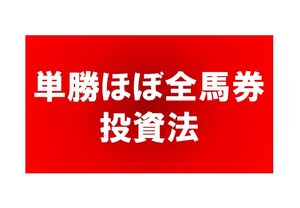 昨年収支は＋１８０万円！的中率９９．１％の「単勝ほぼ全馬券投資法」 ソフト 必勝法 投資 競馬 予想 副収入