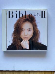 松田聖子 バイブルⅡ　2枚組 CD BibleⅡ 渚のバルコニー 秘密の花園 抱いて・・・