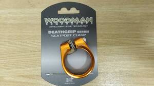 WOODMAN Deathgrip ウッドマン デスグリップ　Φ34.9mm　アクアオレンジ　未使用