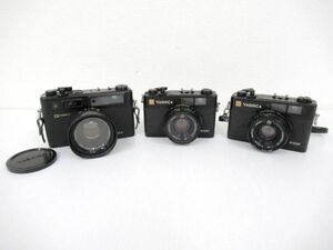 【YASHICA/ヤシカ】亥⑤203//Electro35 3台まとめ/GT/WIDE/CCN