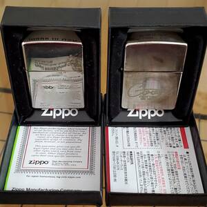 動画あり Zippo チューニングジッポー 2点セット アーマー 中古品 コカ・コーラ クールス JAL ロゴ彫刻 開閉音調整　現状渡