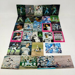 まとめ売り カルビープロ野球カード 1970年代 阪神タイガース 東田正義 田淵幸一 ブリーデン チップス 昭和レトロ 当時物 ① S