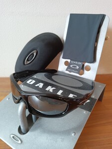 【未使用♪偏光♪】全ブラック/モンスタードッグ/オークリー/oakley/monster dog/検サングラス　釣り　ランニング　自転車 