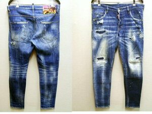 ◇即決[48]DSQUARED2 19SS SKINNY DAN JEAN S74LB0517 スキニー スリム デニム パンツ■5652