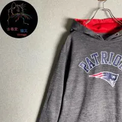 ✮パーカー　Fanatics　グレー　しもふり　NFL　プロチーム　裏起毛　XL