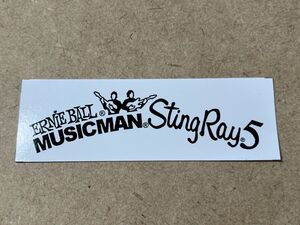 Musicman Stingray5 ネックヘッド ロゴ デカール BLACK #DECAL-STINGRAY5-BK