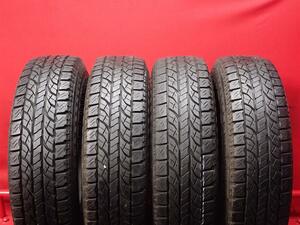 中古タイヤ LT215/85R16 110/107R 4本セット ヨコハマ ジオランダー A/T・S YOKOHAMA GEOLANDAR A/T-S 7.5分山