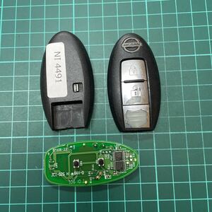 NI4491 送料185円 BPA0B-22 日産 インテリジェントキー スマートキー セレナ ジューク マーチノート キューブ エクストレイル ムラーノ