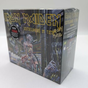 未開封 IRON MAIDEN SOMEWHERE IN TIME THE STUDIO COLLECTION 1986 CD 新品 未使用 自宅保管品