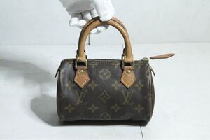 希少 LOUIS VUITTON ルイ・ヴィトン モノグラム ミニスピーディー メンズ レディース ミニバッグ ミニボストン