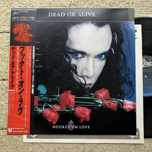 美盤◆帯付き◆12inch◆Dead Or Alive「Hooked On Love」◆1987年 183P-810◆LP Hi-NRG ハイエナジー Synth-pop