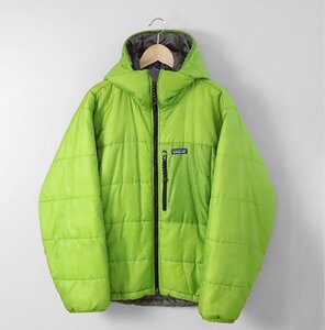 Patagonia DAS PARKA ◆ ダスパーカ ゲッコウグリーン Sサイズ リップストップ 中綿 フーディー ジャケット ブルゾン パタゴニア ◆ZZ1