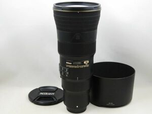 [21191Y6]★超極上美品★NIKON AF-S NIKKOR 500mm F5.6E PF ED VR フード・三脚座付き