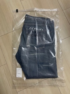 【中古】SEQUEL DENIM PANTS Mサイズ /シークエル デニム インディゴ SQ-21AW-PT-09 INDIGO 藤原ヒロシ ダメージ加工 damage 