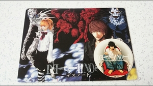 即決 DEATH NOTE 小畑健 新品 下敷き ステッカー 週刊少年ジャンプ デスノート 当時物