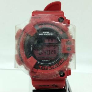 G-SHOCK ジーショック CASIO カシオ 腕時計 DW-8200NT2-4JR フロッグマン FROGMAN 復刻 シリアル無し 赤液晶 レッド 【ITLJ3SE2RY6M】