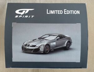 GT-Spirit 1/18 メルセデスベンツ Benz SLR マクラーレン ”MSO Edition” Selenite Grey GT365