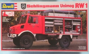 プラモデル 1/24 Revell 7505 - Schlingmann Unimog RW1