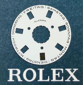 純正品 ドイツ語 18039 18239 ロレックス デイデイト カレンダー 文字盤 ダイヤル ROLEX DAY-DATE calendar dial 3055 3155 german a