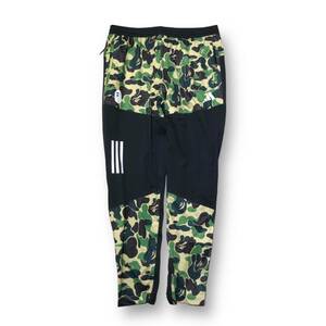 23AW A BATHING APE × ADIDAS GOLF WIND.RDY PANTS CAMOUFLAGE SIZE:XL IQ3681 ジョガーパンツ アベイシングエイプ アディダス