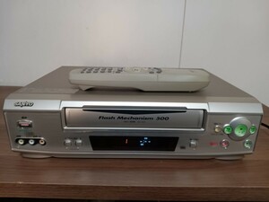 #060 2000年製 SANYO サンヨー VZ-H21 ビデオテープレコーダー ビデオデッキ VHS VHSビデオデッキ