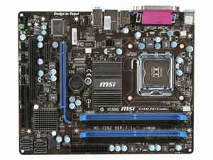 美品 MSI G41M-P43 Combo マザーボード Intel G41 LGA 775 MicroATX メモリ最大8G対応 保証あり　