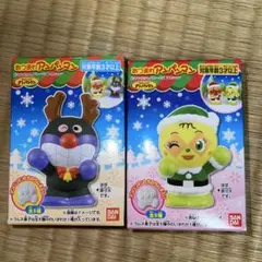 あつまれアンパンマン　指人形　クリスマス