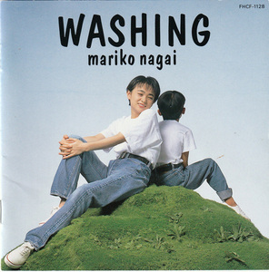 ★永井真理子「WASHING」CD(6thアルバム)1991年/FHCF-1128★