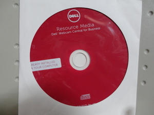 1★送料0★DELL製 Resource Media CD (Webcam Central) GF1T5
