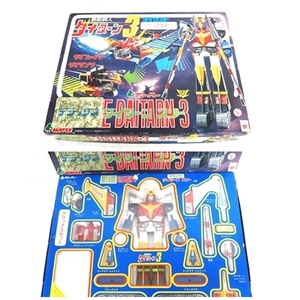 CLOVER クローバー 無敵鋼人 ダイターン3 ダイターン スリー ダイカスト デラックスセット DELUXE DAITARN・3 動作品 超合金 共箱 02-15K22