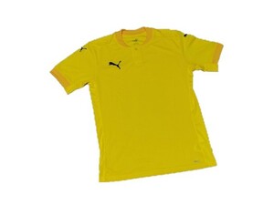 【新品】プーマ/PUMA サッカー ゲームシャツ【L】TEAMFINAL21◆704624 07 黄色/イエロー◆Tシャツ フットサル SOCCER スポーツ 運動