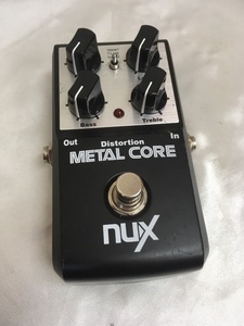 NUX Guitar Effect Unit METAL CORE ディストーション 中古 u41673