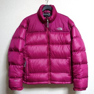 THE NORTH FACE ノースフェイス ヌプシ ダウン ジャケット 700FP レディース XLサイズ 正規品 ピンクパープル Z4900