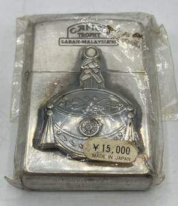 【11681】超希少！ZIPPO ジッポー ライター 1992年製 CAMEL キャメル TROPHY SABAH-MALAYSIA`93 シリアル入り 限定1000個 シルバー