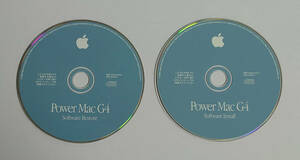 【Apple Power Mac G4 ｜ Software Install Disc】2枚組