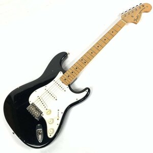 Fender Japan フェンダー ストラトキャスター エレキギター シリアルNo.N050516 黒系 MADE IN JAPAN表記★簡易検査品