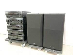 ◇複558 中古品(-) KENWOOD ケンウッド システムコンポ GE-970/A-97/T-97/DP-97/X-87/S-10Mペア