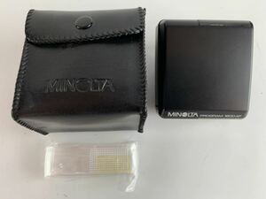 勇205 ジャンク品　MINLTA PROGRAM 1800 AF MINLTA ケース付