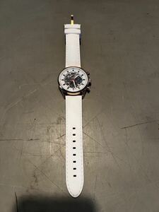腕時計 SONY ソニー HAORI ハオリ 裏スケルトン ホワイト×ピンクゴールド 自動巻き ジャンク