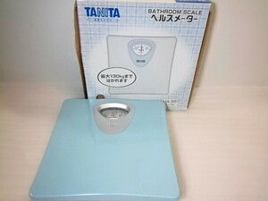 未開封☆TANITA タニタ ヘルスメーター　 HA-851-BL （ブルー）体重計 130Kgまで　(az)