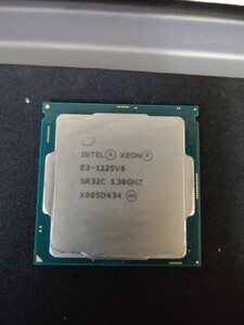 【ジャンク】Intel Xeon E3-1225V6 (3.7GHz) bulk 4C/4T/L3 8M/TDP65W　-155