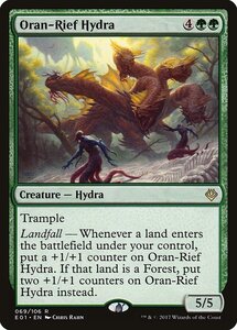 MTG ■緑/英語版■《オラン＝リーフのハイドラ/Oran-Rief Hydra》Archenemy:Nicol Bolas E01