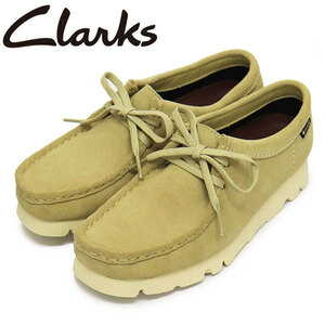 Clarks (クラークス) 26169025 Wallabee GTX ワラビー ゴアテックス レディース シューズ Maple Suede CL064 UK4.5-約23.5cm