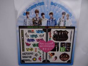 ☆2410　BOYFRIEND タトゥー （tattoo） ステッカー シール