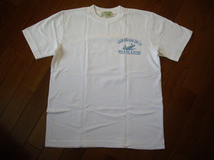 【未使用】GOLDEN LOBBY Tシャツ ”SAN FRANCISCO BLUE LINE”　クリームソーダ　ドライボーンズ　50