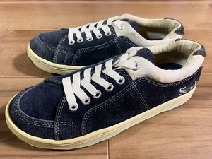 オールド、レア! Simple シンプル OLD SCHOOL SNEAKER O.S.SNEAKER オールドスクールスニーカー ネイビー 1990年代製 24cm US6 スケート