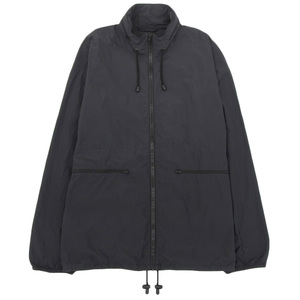 超美品 マルジェラ 2019年商品 S50AM0359 RIPSTOP HOODED BLOUSON S50AM0359 サコッシュ 一体化 ナイロンブルゾン 44 175-180cm 黒