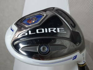 中古 TaylorMade テーラーメイド GLOIRE F グローレ 1W GL3000 R 11 右 男性 Fujikura ヘッドカバー付 ゴルフ