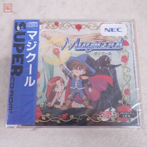 未開封 PCE PCエンジン SUPER CD-ROM2 マジクール Magicoal 日本電気 NEC Hunex【10